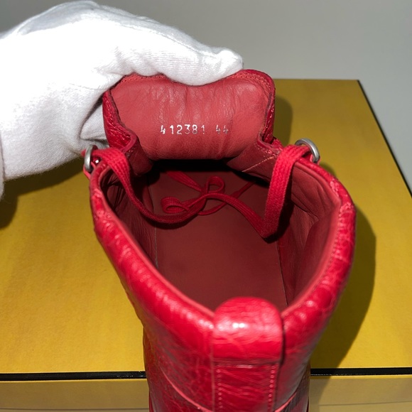 BALENCIAGA Men's leather sneakers! - Picture 11 of 12